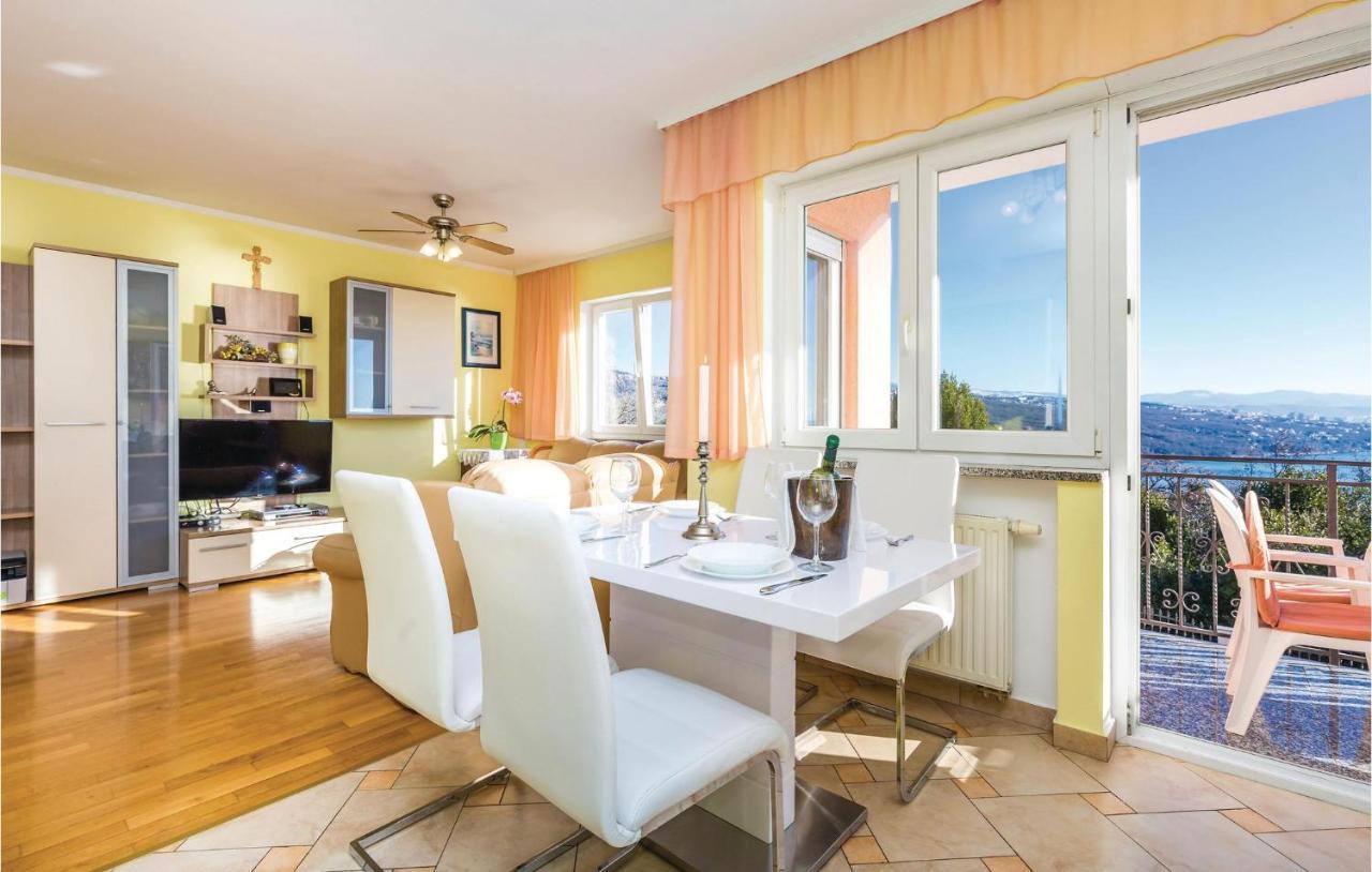 Stunning Apartment In Volosko With House Sea View Exteriör bild