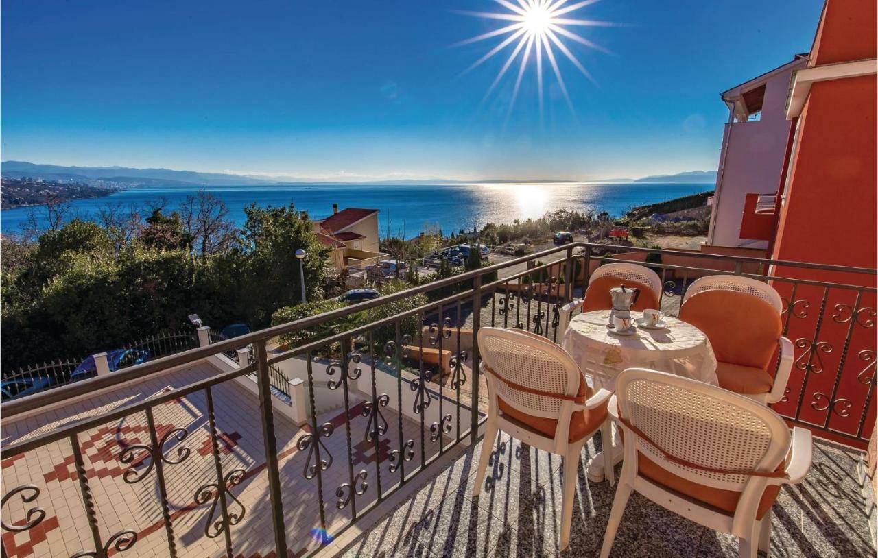 Stunning Apartment In Volosko With House Sea View Exteriör bild